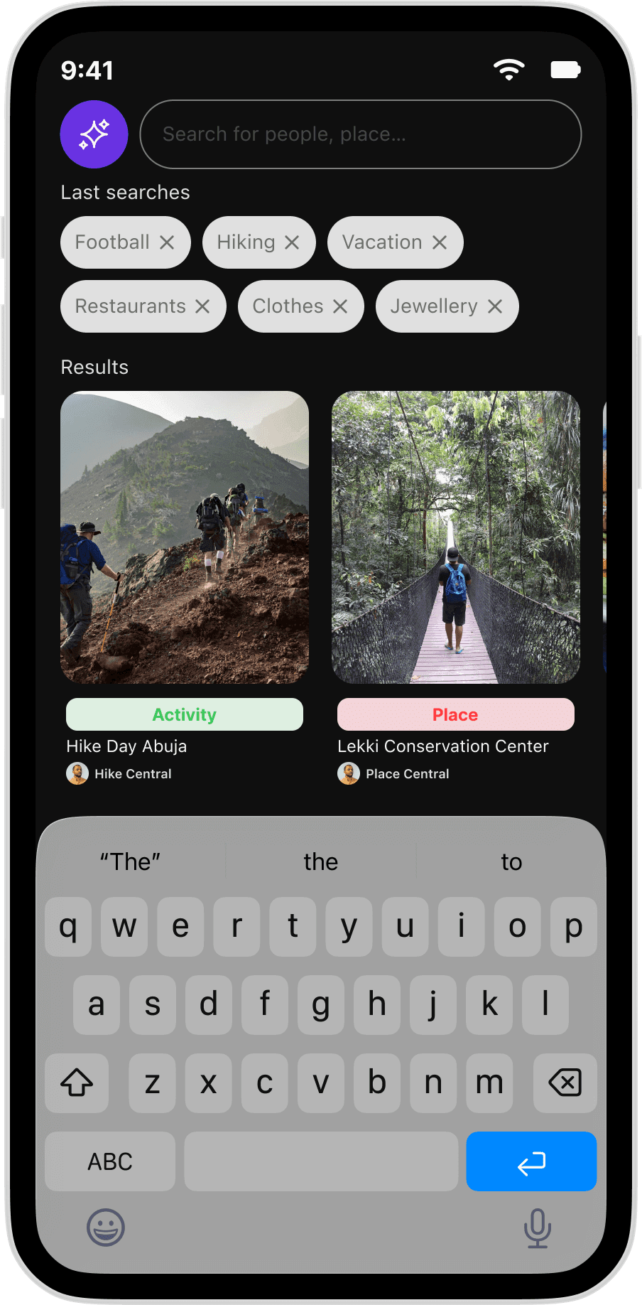 Personalised recommendation